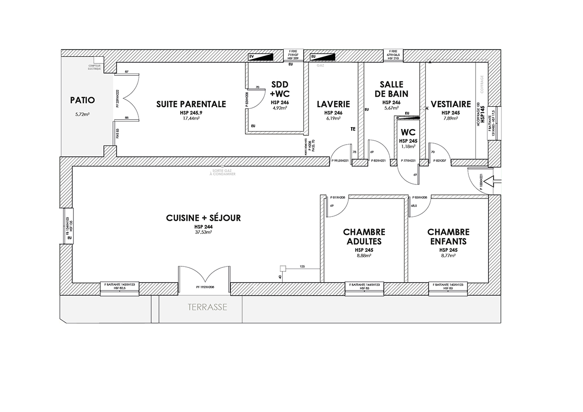 Projet2-plan-EDL-T4 Projet1-Avant-Garage
